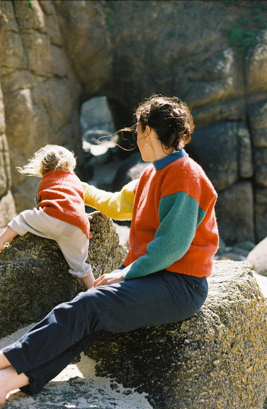 Ladies Shetland Wool Jumper - The Circus