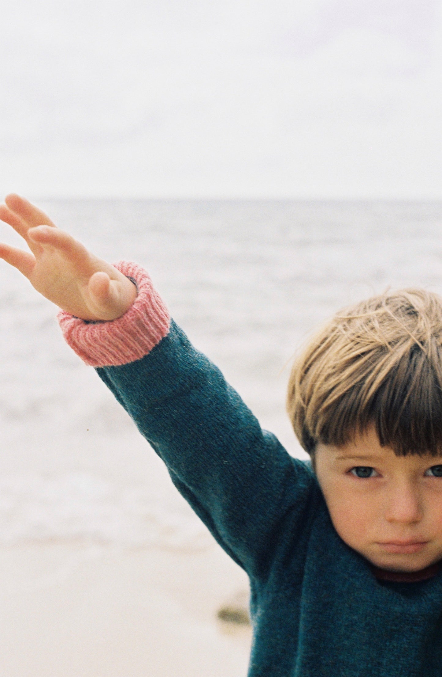Children’s British Wool Raglan Jumper - The Mermaid