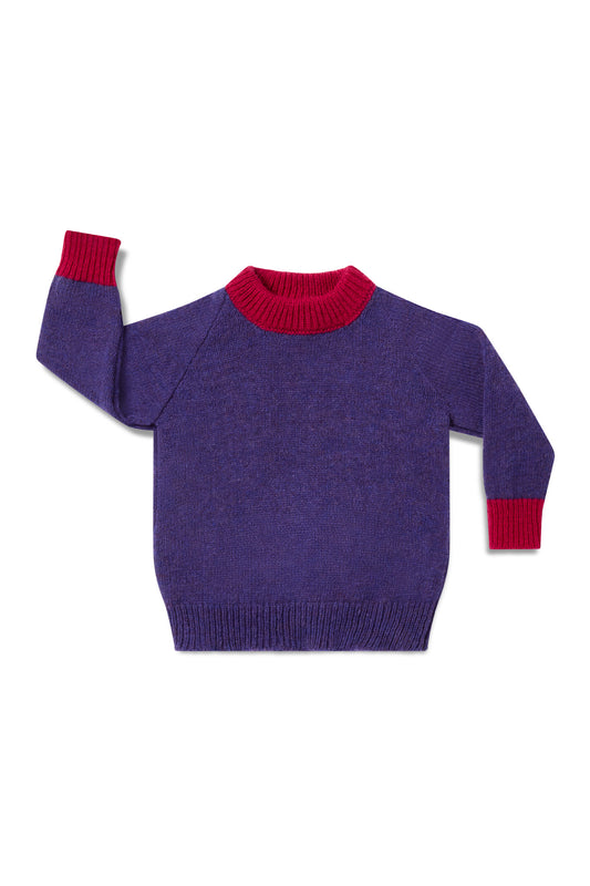 Adult Shetland Wool Jumper - The Jewel