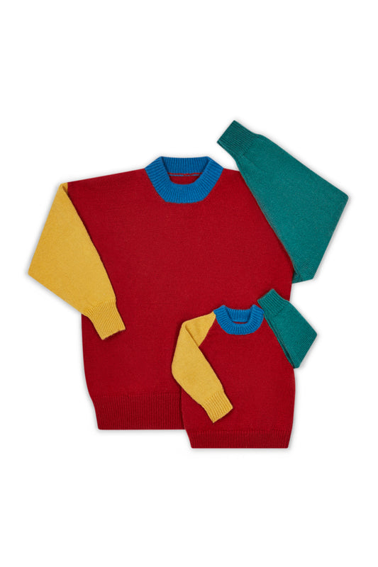 Ladies Shetland Wool Jumper - The Circus