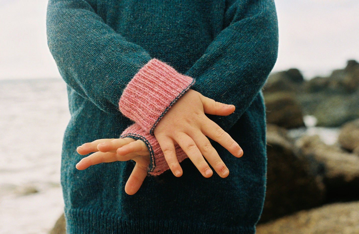 Children’s British Wool Raglan Jumper - The Mermaid