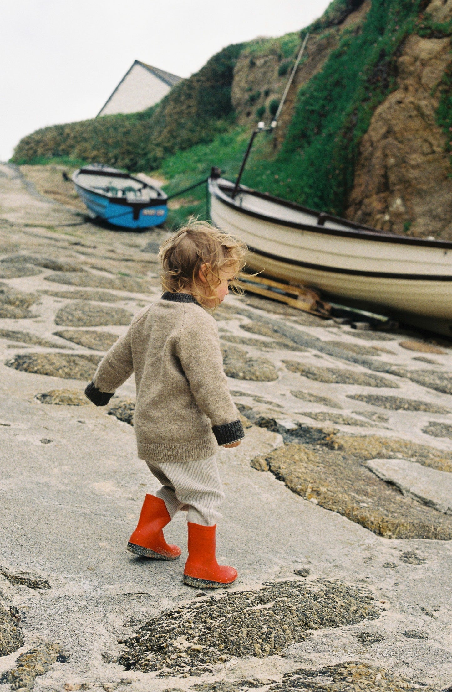 Children’s Shetland Wool Raglan Jumper - The Sound