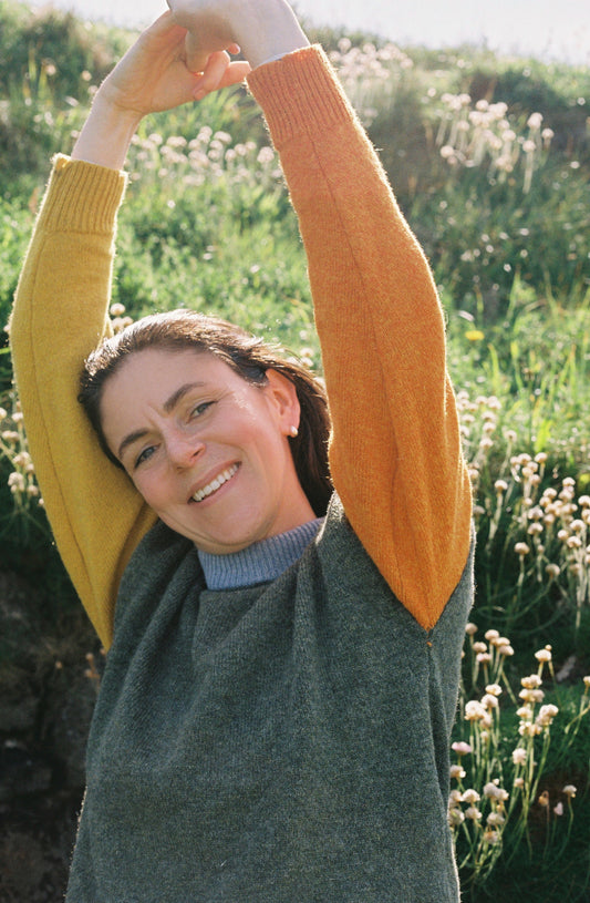 Adult British Wool Jumper - The Sunset