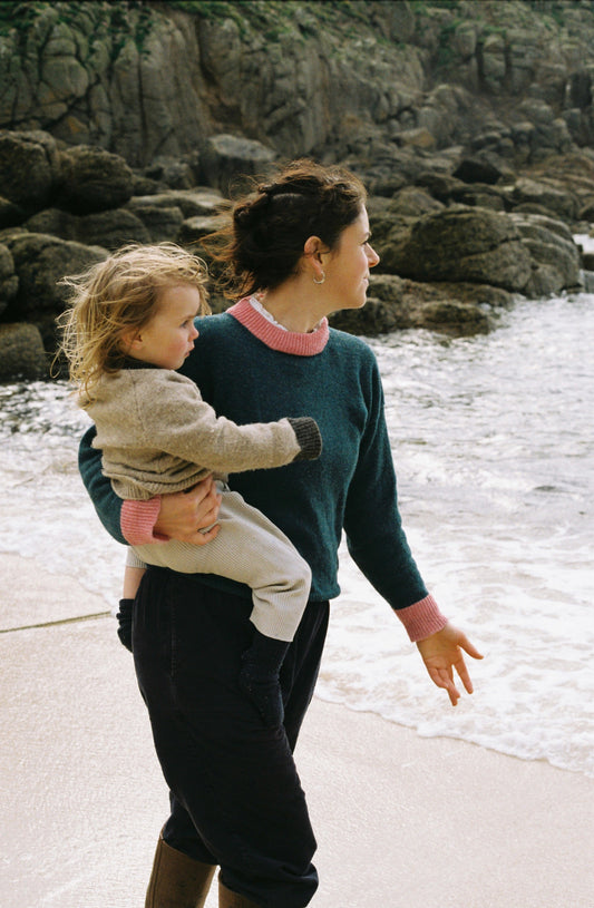 Ladies British Wool Jumper - The Mermaid