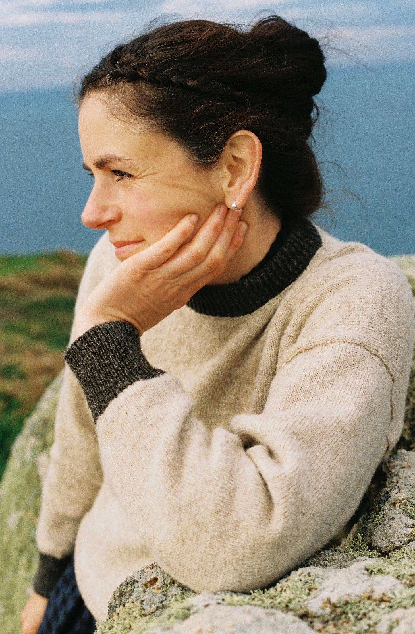 Ladies Shetland Wool Jumper - The Sound