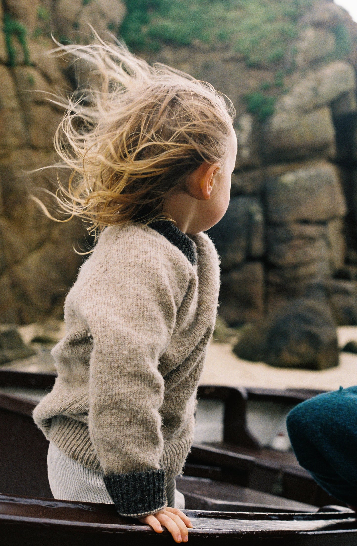 Children’s Shetland Wool Raglan Jumper - The Sound