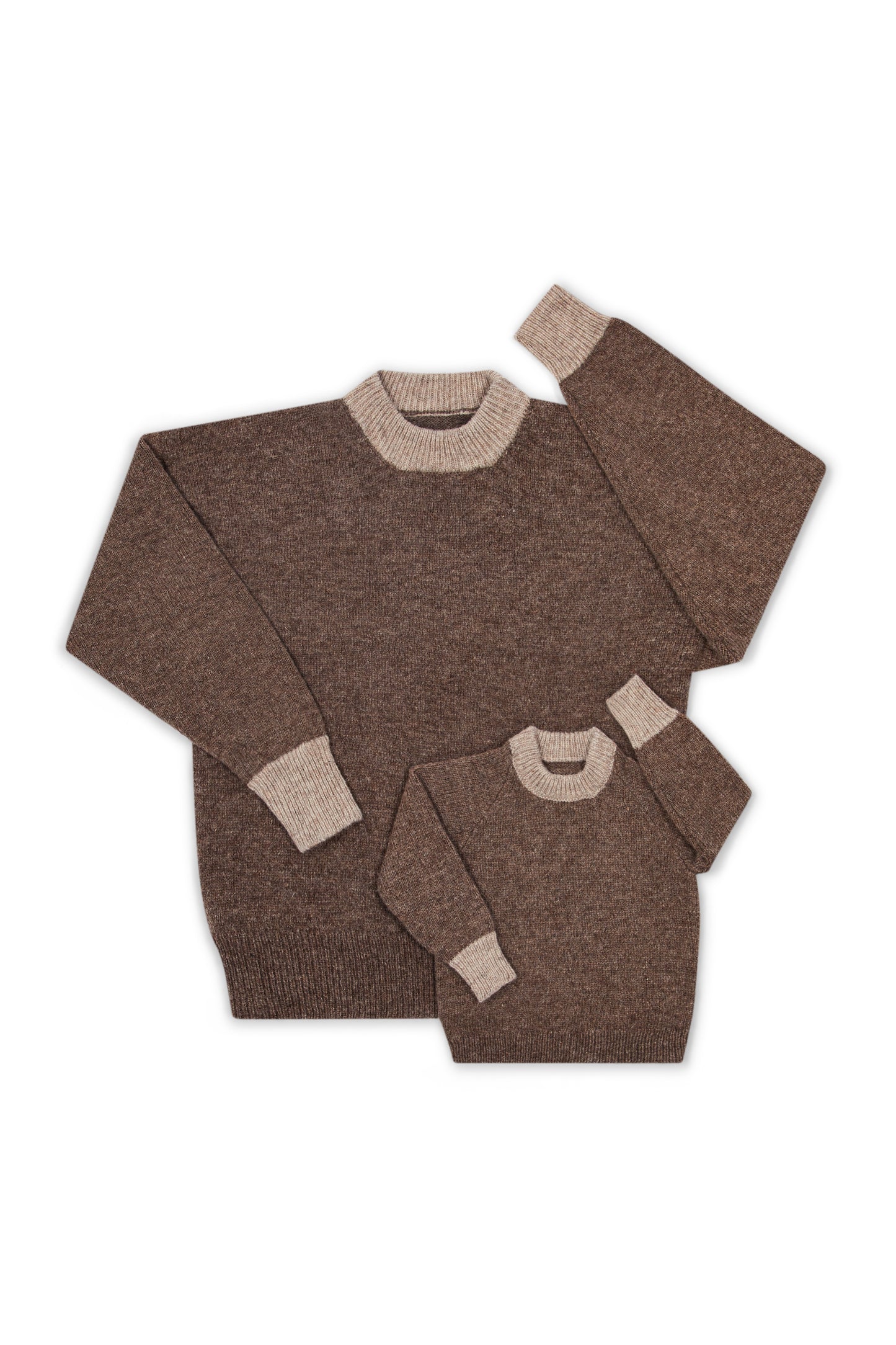 Children’s Shetland Wool Raglan Jumper - The Crofter