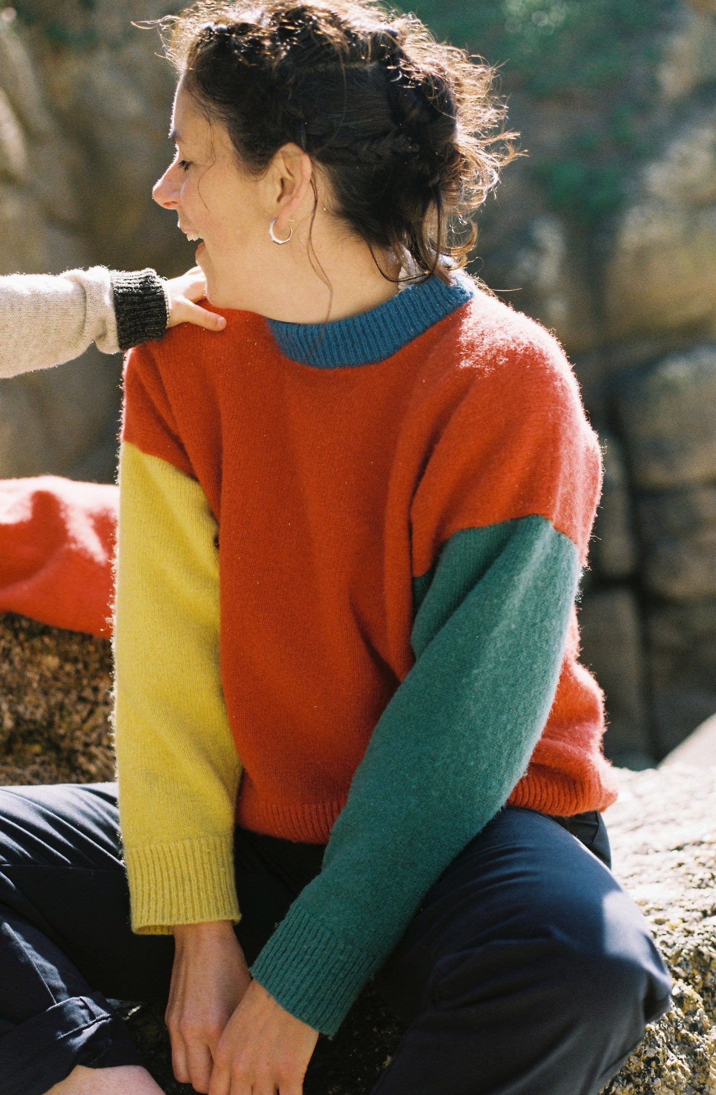 Ladies Shetland Wool Jumper - The Circus